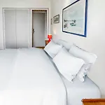 Vue Imprenable Mer, Spacieux Et Chic, Capacite 2 Personnes Ou Famille 3 Personnes,1 Chambre, Baignoire, Quartier Calme Apartamento