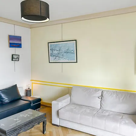 Vue Imprenable Mer, Spacieux Et Chic, Quartier Calme Le Havre, Capacite 2 Personnes Ou Famille 3 Personnes,1 Chambre, Baignoire
