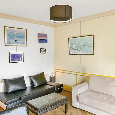Vue Imprenable Mer, Spacieux Et Chic, Quartier Calme Le Havre, Capacite 2 Personnes Ou Famille 3 Personnes,1 Chambre, Baignoire Apartament