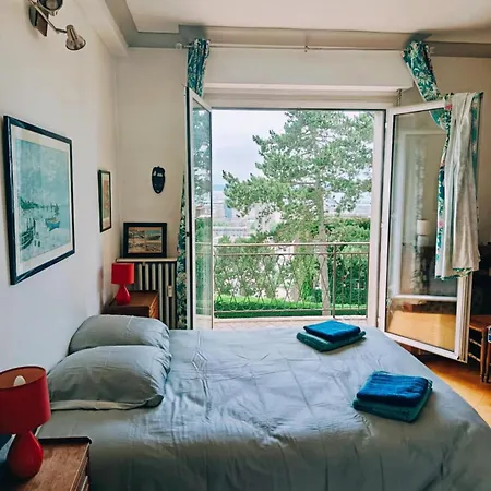 Vue Imprenable, Spacieux Et Chic Le Havre, 1 Chambre, 1 Baignoire, Capacite 2 Personnes Ou Famille 3 Personnes * Le Havre
