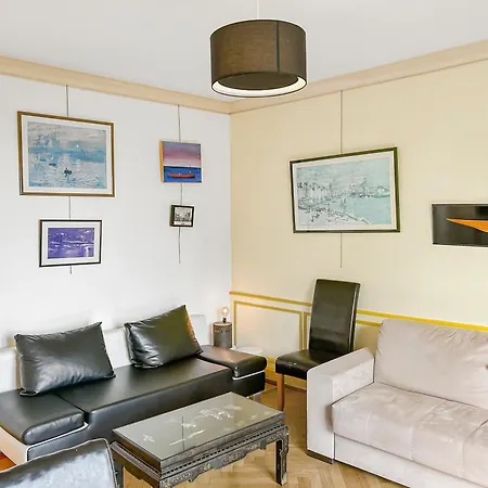 Chic Vue Terrasse Le Havre, Capacite 2 Personnes Ou Famille 3 Personnes,1 Chambre, Baignoire, Quartier Calme Гавр