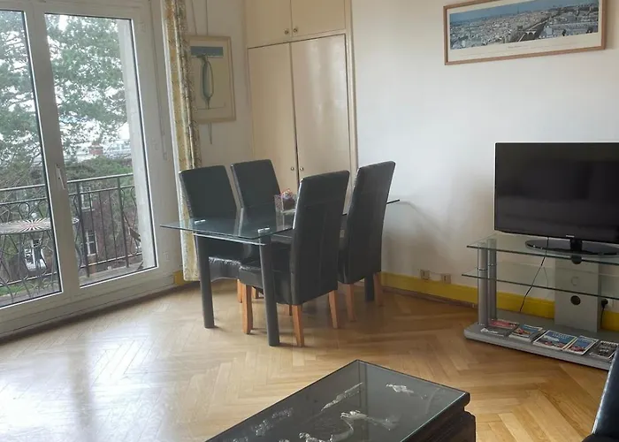 Chic Vue Terrasse Le Havre, Capacite 2 Personnes Ou Famille 3 Personnes,1 Chambre, Baignoire, Quartier Calme *