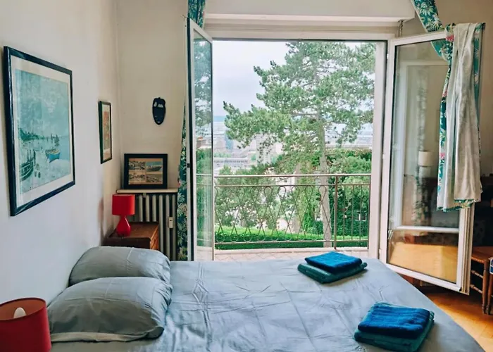 Chic Vue Terrasse Le Havre, Capacite 2 Personnes Ou Famille 3 Personnes,1 Chambre, Baignoire, Quartier Calme * Гавр