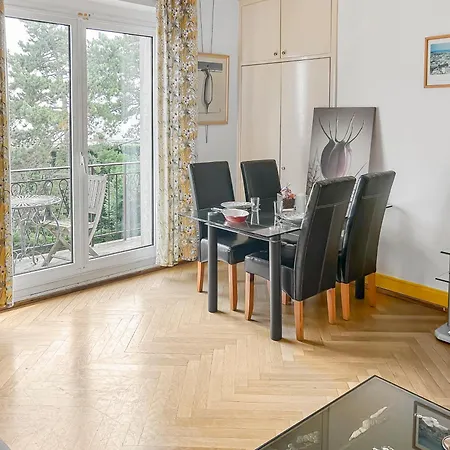 Terrasse Vue Imprenable Mer, 65m2 Chic, Quartier Calme Le Havre, Capacite 2 Personnes Ou Famille 3 Personnes,1 Chambre, Baignoire *