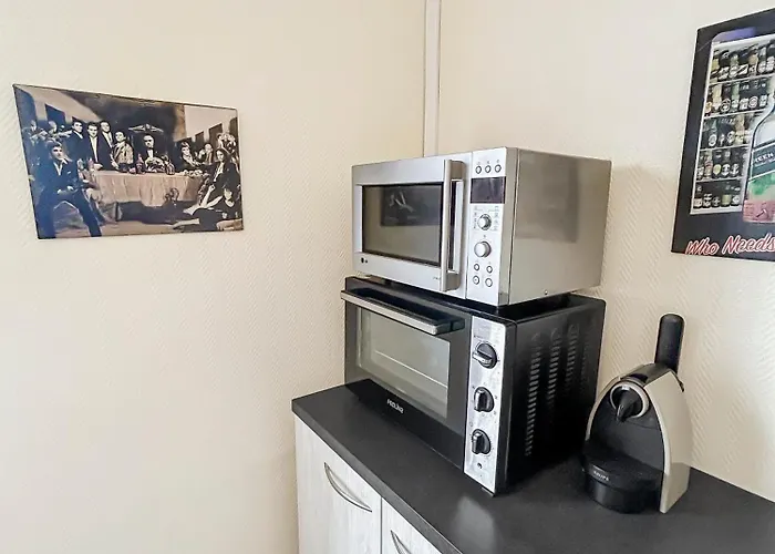 Terrasse Vue Mer, Spacieux Et Chic, Capacite 2 Personnes Ou Famille 3 Personnes,1 Chambre, Baignoire, Quartier Calme Apartament Hawr