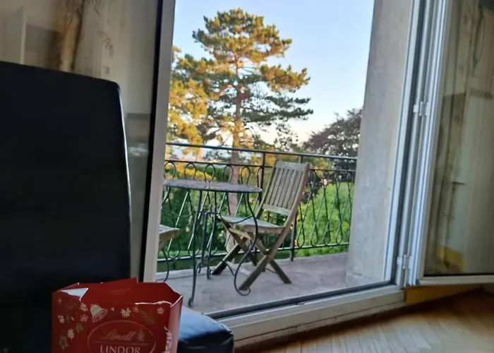 Chic Vue Mer, Terrasse, Capacité 2 Personnes Ou Famille 3 Personnes,1 Chambre, Baignoire, Quartier Calme *