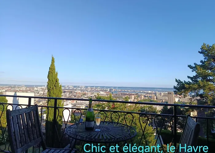 Terrasse Vue Mer, Spacieux Et Chic, Capacite 2 Personnes Ou Famille 3 Personnes,1 Chambre, Baignoire, Quartier Calme Apartament