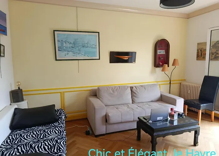 Terrasse Vue Mer, Spacieux Et Chic, Capacite 2 Personnes Ou Famille 3 Personnes,1 Chambre, Baignoire, Quartier Calme Apartament