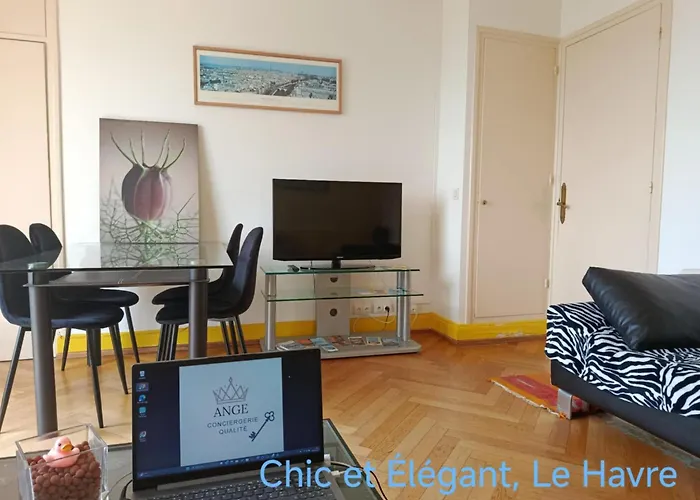 Terrasse Vue Mer, Spacieux Et Chic, Capacite 2 Personnes Ou Famille 3 Personnes,1 Chambre, Baignoire, Quartier Calme *